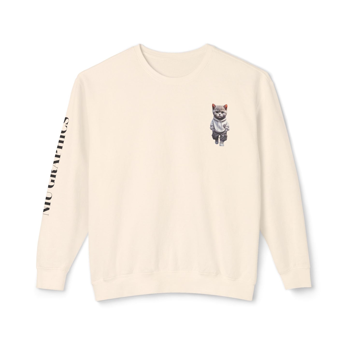 British Short Hair CrewNeck SweatShirt